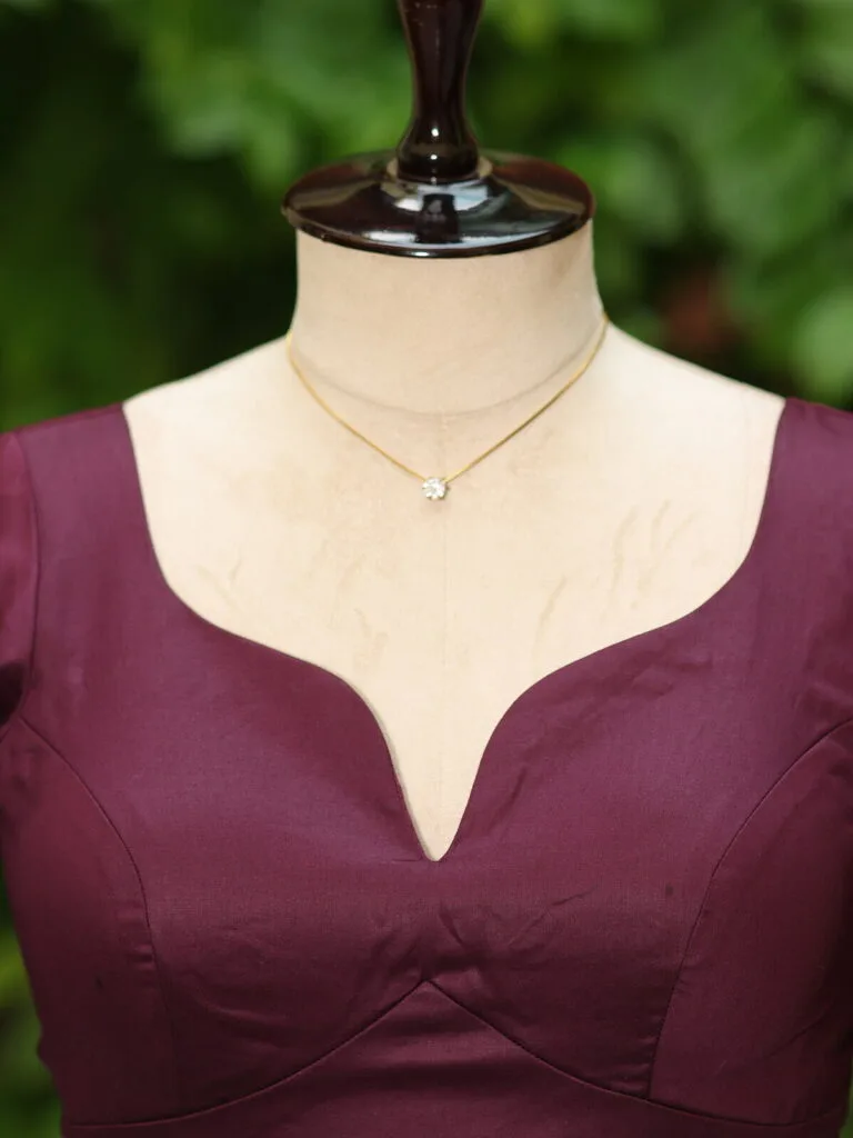 Sabyasachi G/S – Blouse in Wine | Tilattama