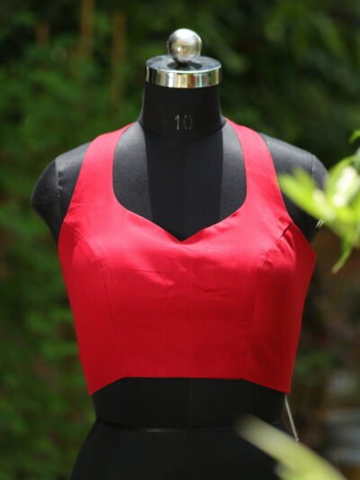Sabyasachi Halter Neck - red