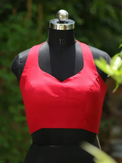 Sabyasachi Halter Neck - red