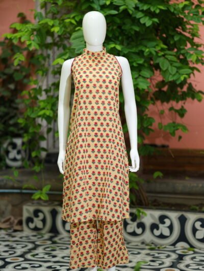 Sanganari Halter Co Ord Set