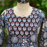 Sangenari Semi Anarkali – Kurti in Black | Tilattama