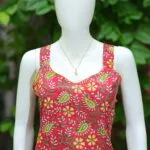 Sangeneri kurti Set – Kurti in Red | Tilattama