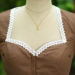 Tilattama Jamdani – Blouse in Brown | Tilattama