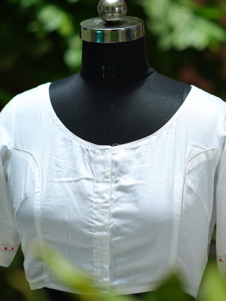 Topor G/S – Blouse in white | Tilattama