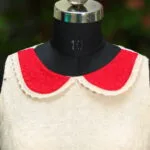 Usha – Blouse in Off white | Tilattama