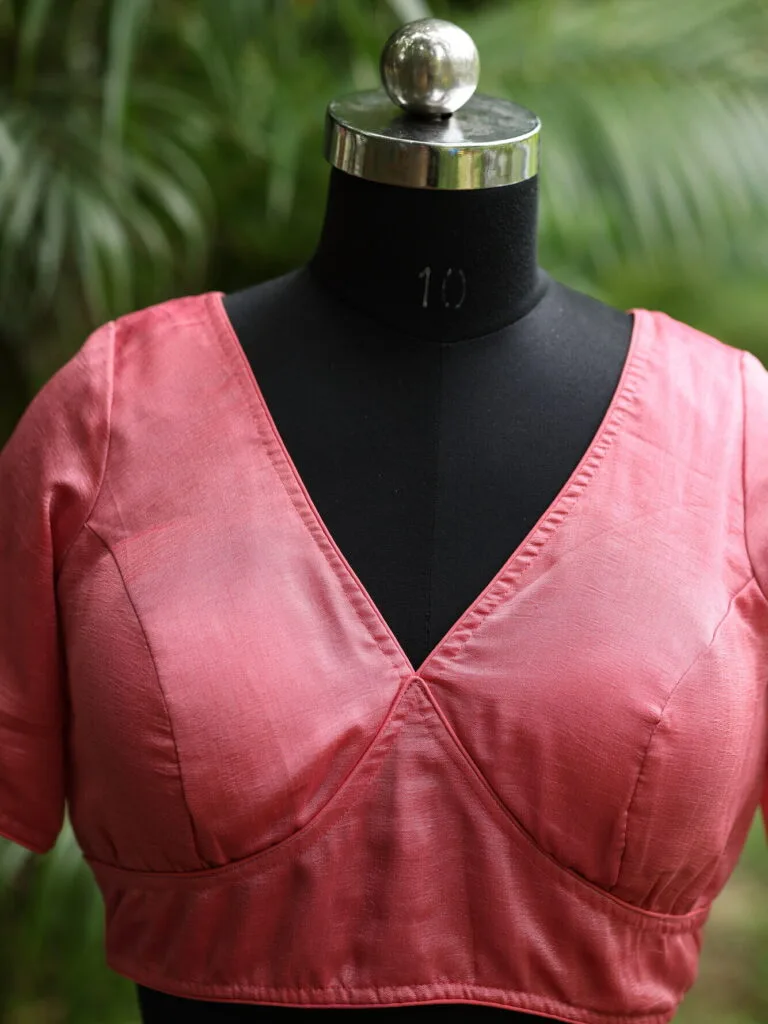 Vichitra Celeb G/S – Blouse in Blush pink | Tilattama