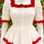 Sarodiya – Kurti in Off White, close-up | Tilattama