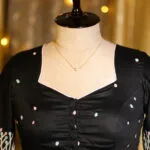 The Bougainvillea Affair – Blouse in Black | Tilattama