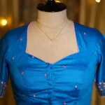 The Bougainvillea Affair – Blouse in Firoza | Tilattama