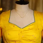 The Bougainvillea Affair – Blouse in Yellow | Tilattama