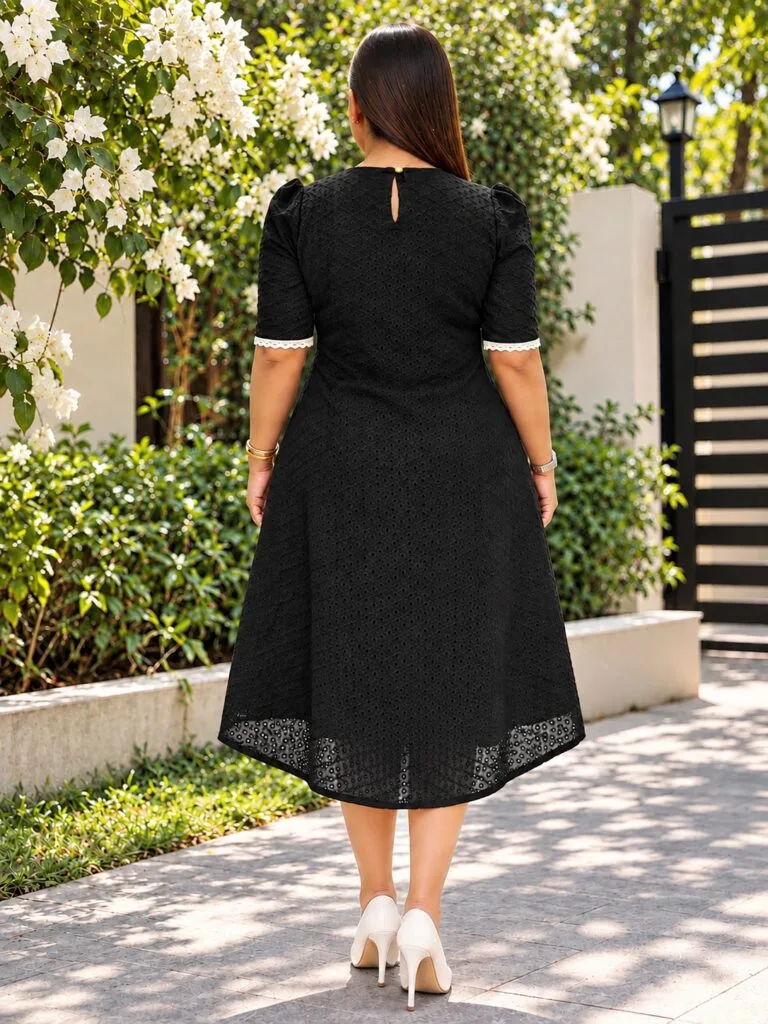 Hakoba Baby Collar Dress