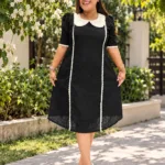 Hakoba Baby Collar Dress