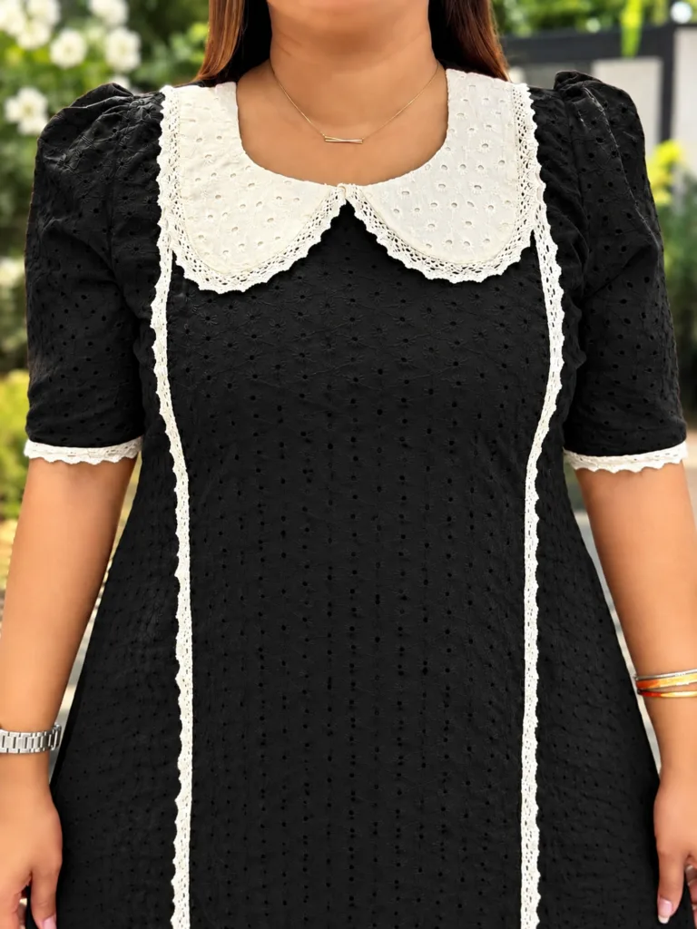 Hakoba Baby Collar Dress