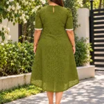 Hakoba Baby Collar Dress