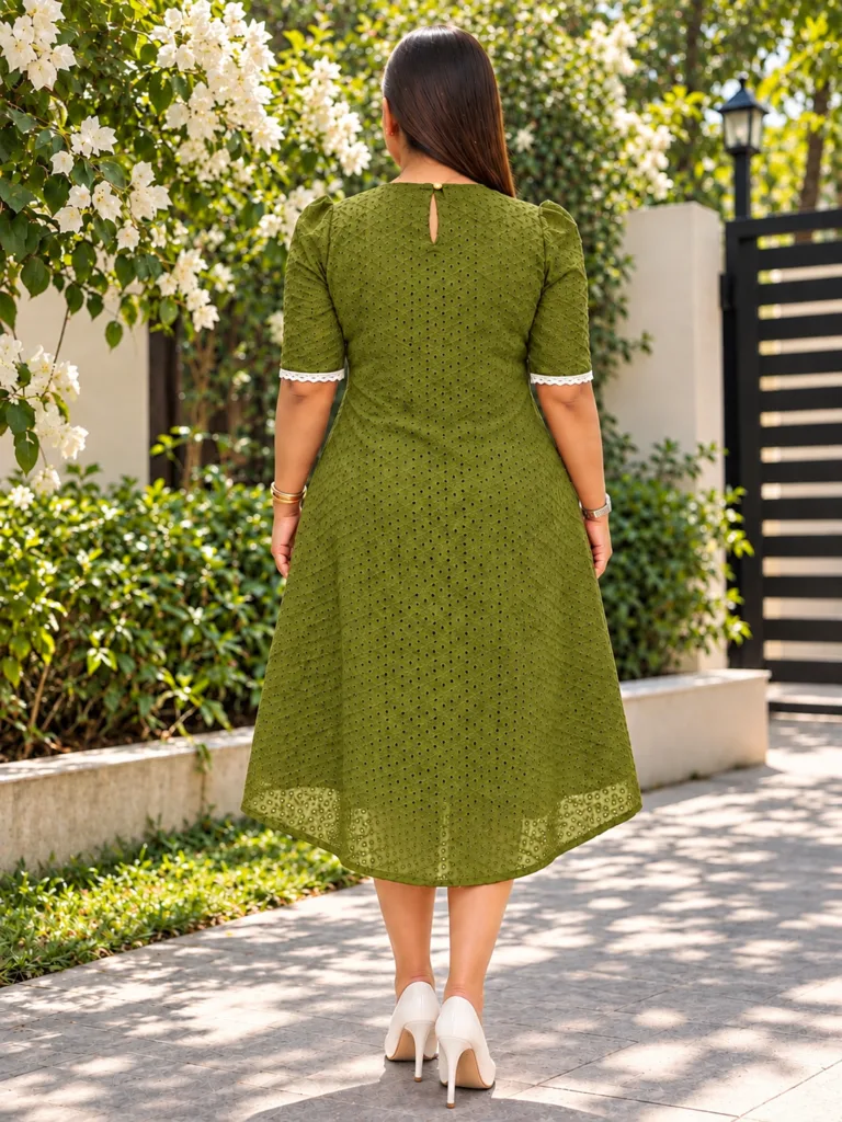 Hakoba Baby Collar Dress