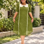 Hakoba Baby Collar Dress
