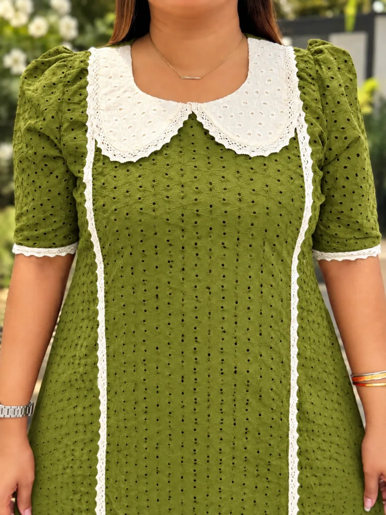 Hakoba Baby Collar Dress