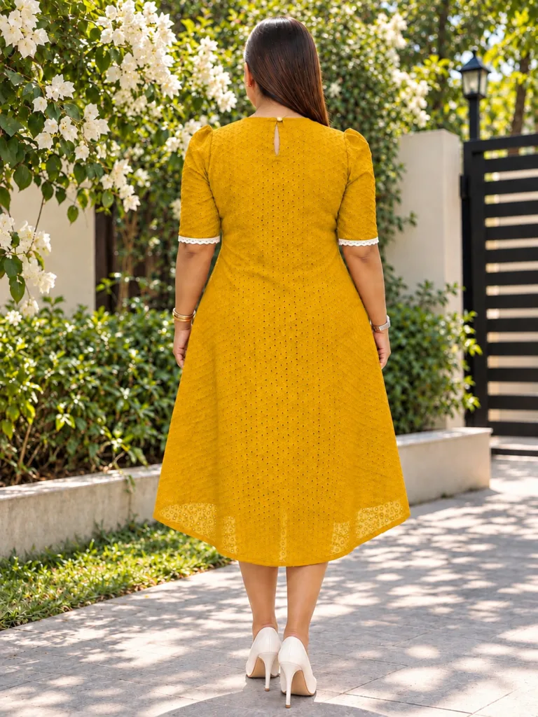 Hakoba Baby Collar Dress