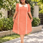 Hakoba Baby Collar Dress