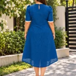 Hakoba Baby Collar Dress