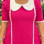 Hakoba Baby Collar Dress