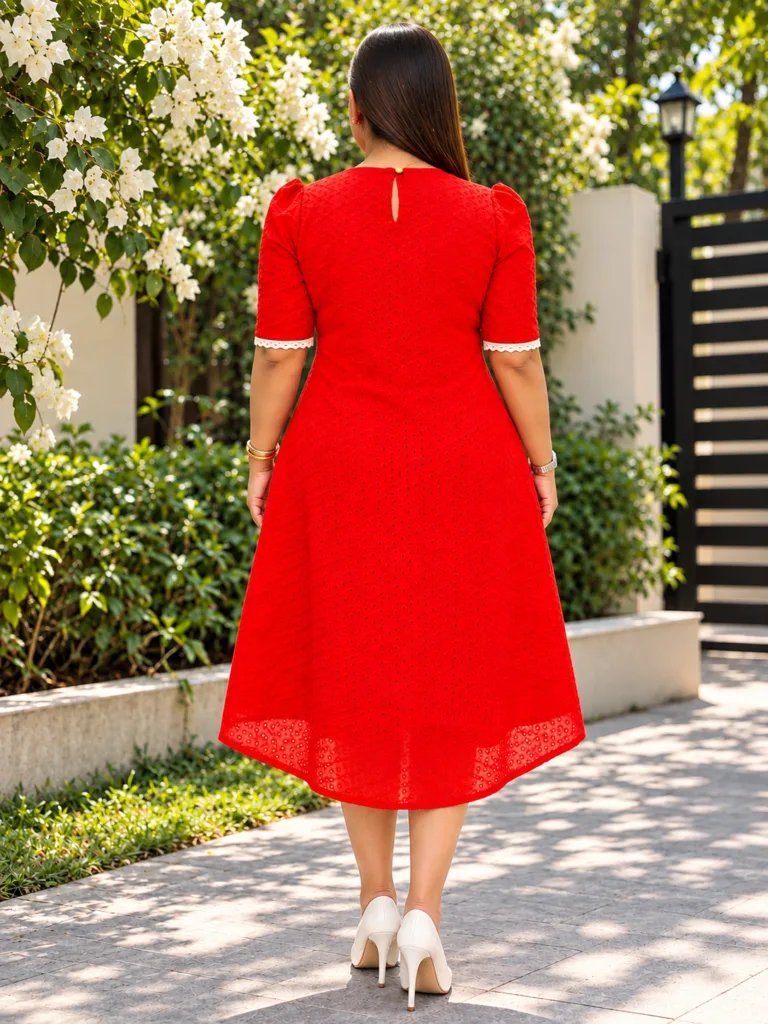Hakoba Baby Collar Dress