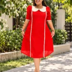 Hakoba Baby Collar Dress