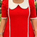 Hakoba Baby Collar Dress