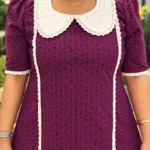 Hakoba Baby Collar Dress