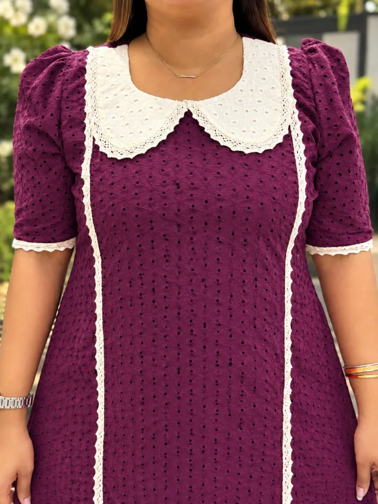 Hakoba Baby Collar Dress