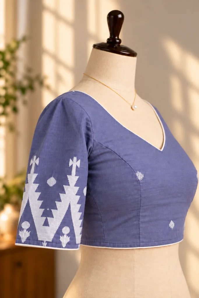 Temple Weaved Jamdani