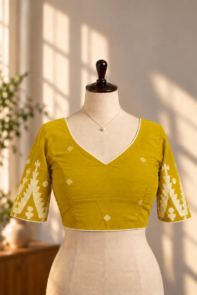 Temple Weaved Jamdani