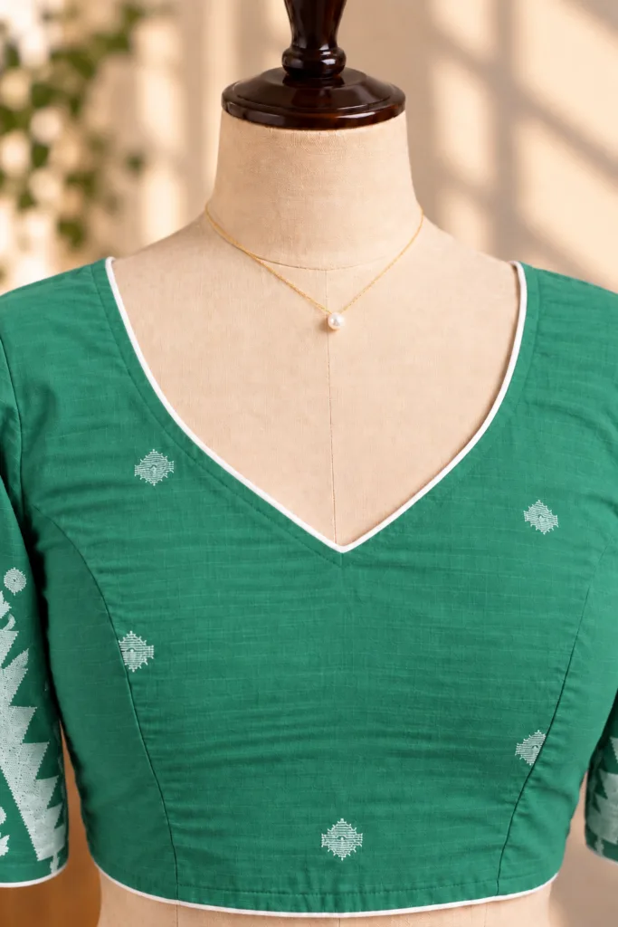 Temple Weaved Jamdani