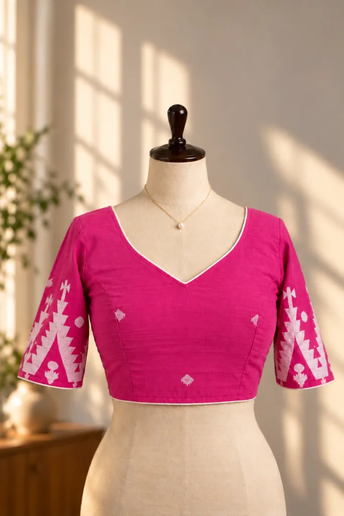 Temple Weaved Jamdani